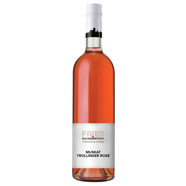 0,75l Flasche Muskattrollinger Rosé