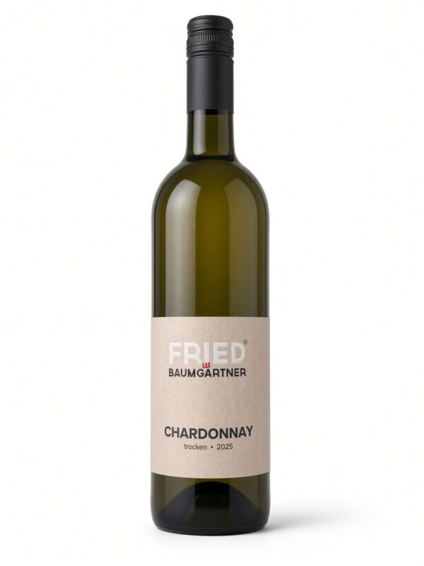 Fried Baumgärtner Chardonnay trocken 2025, Flasche